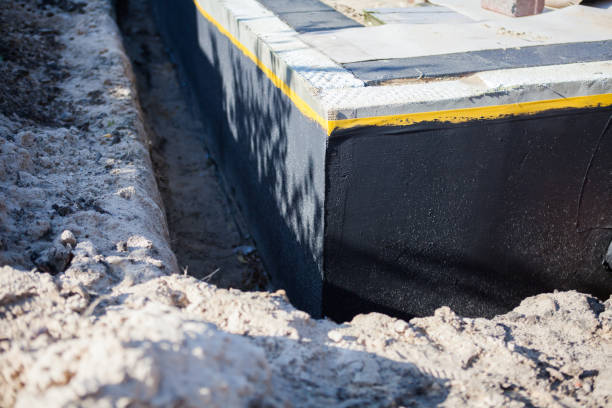 Professional Exterior Waterproofing technician working in Chester, NJ